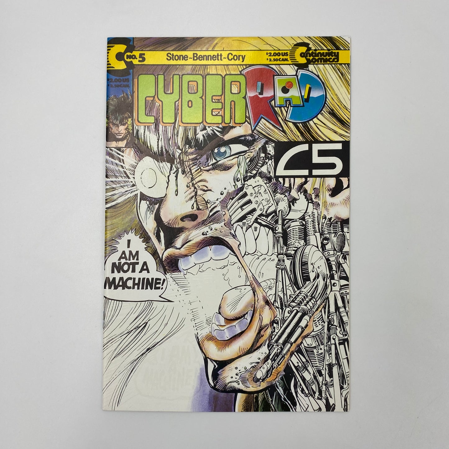Cyberrad #5 (1991) Continuity (NM)