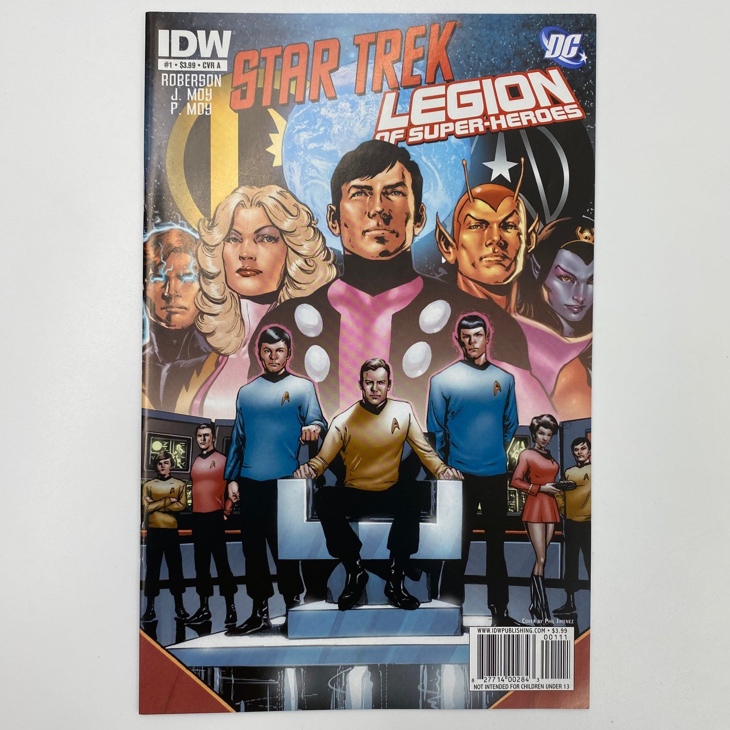 Star Trek Legion of Super Heroes #1-6 (2011-2012) IDW & DC (VF, VF, FN, FN+, VF-, FN)