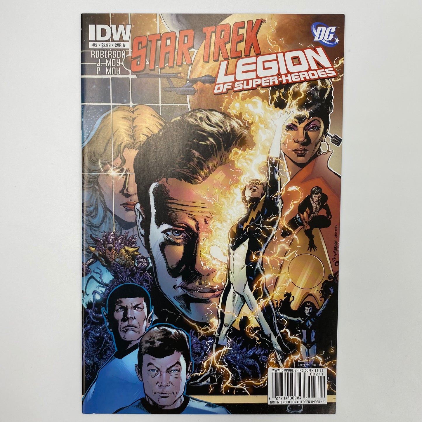 Star Trek Legion of Super Heroes #1-6 (2011-2012) IDW & DC (VF, VF, FN, FN+, VF-, FN)