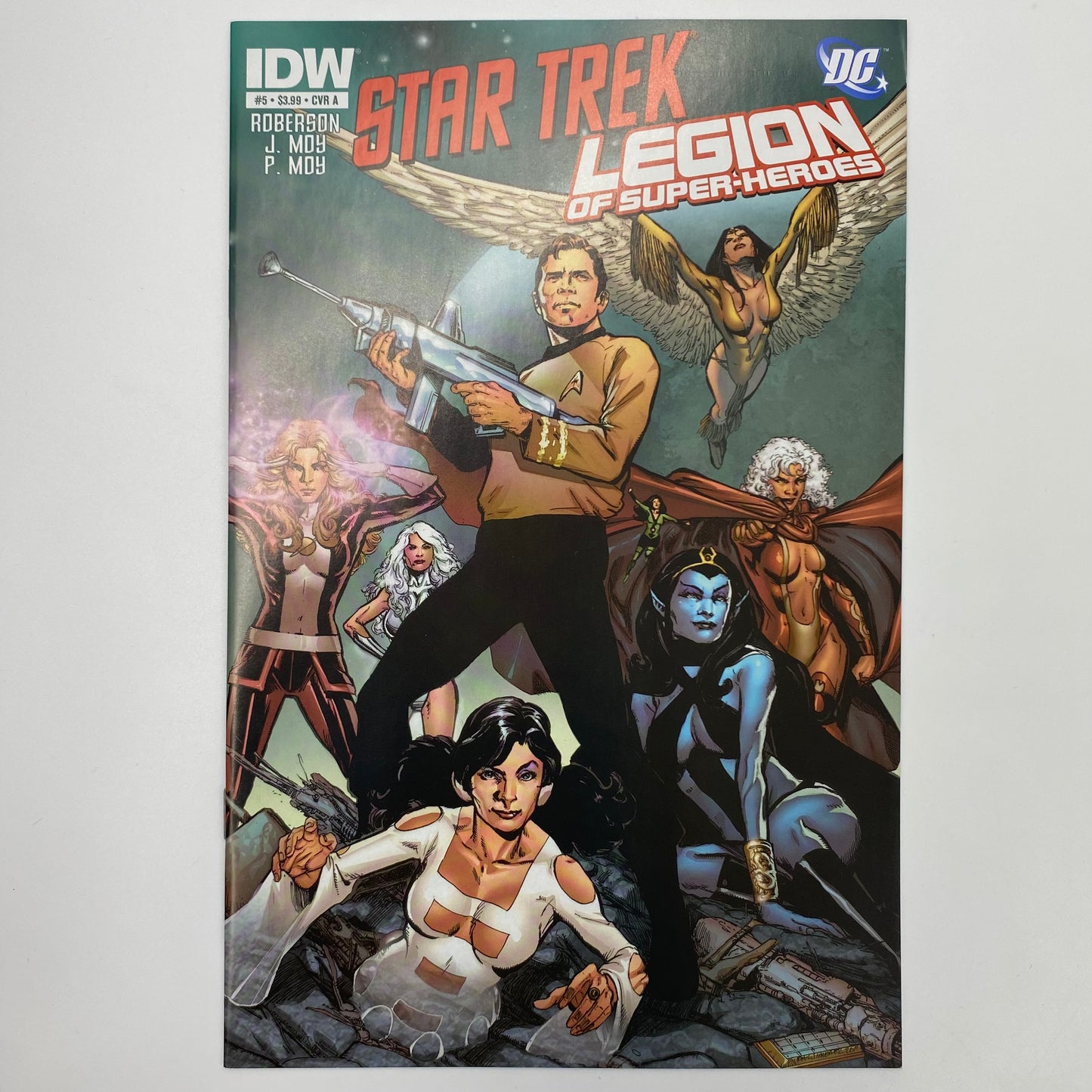 Star Trek Legion of Super Heroes #1-6 (2011-2012) IDW & DC (VF, VF, FN, FN+, VF-, FN)