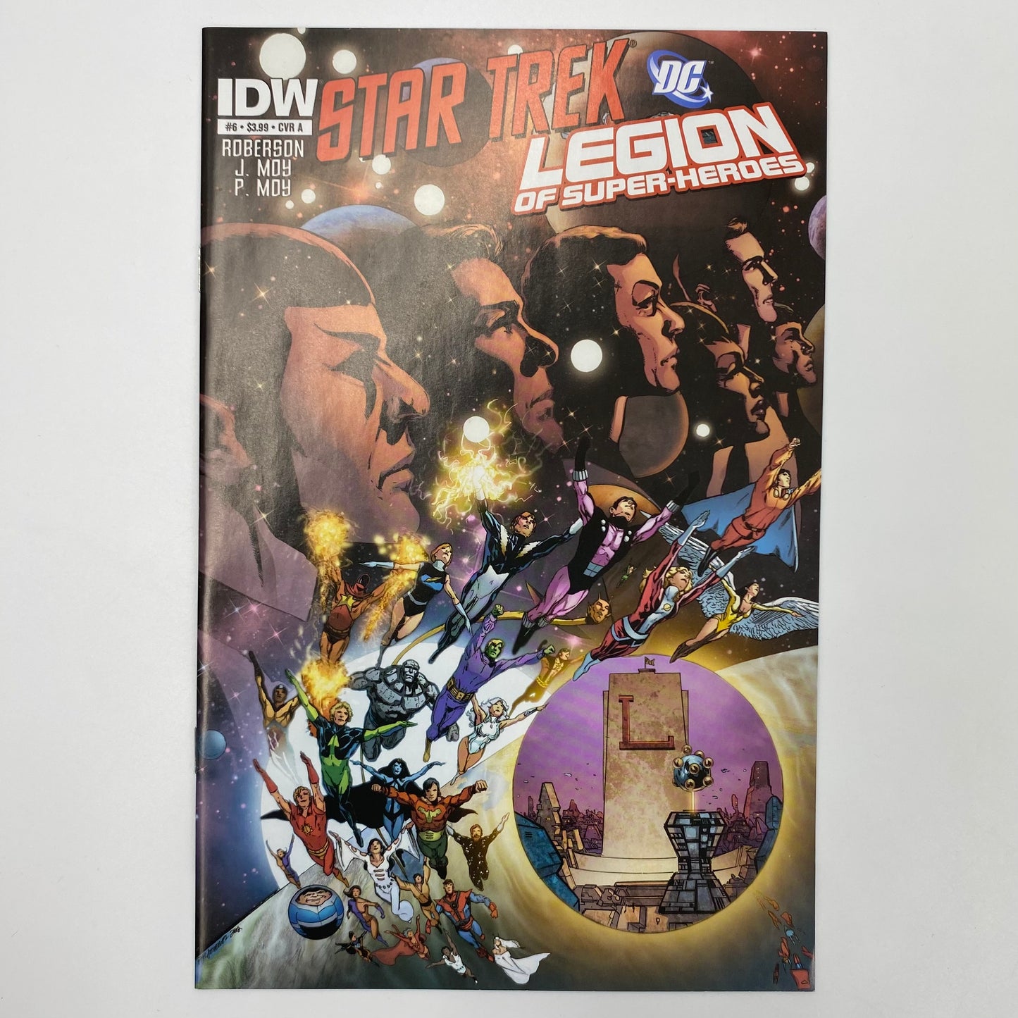 Star Trek Legion of Super Heroes #1-6 (2011-2012) IDW & DC (VF, VF, FN, FN+, VF-, FN)