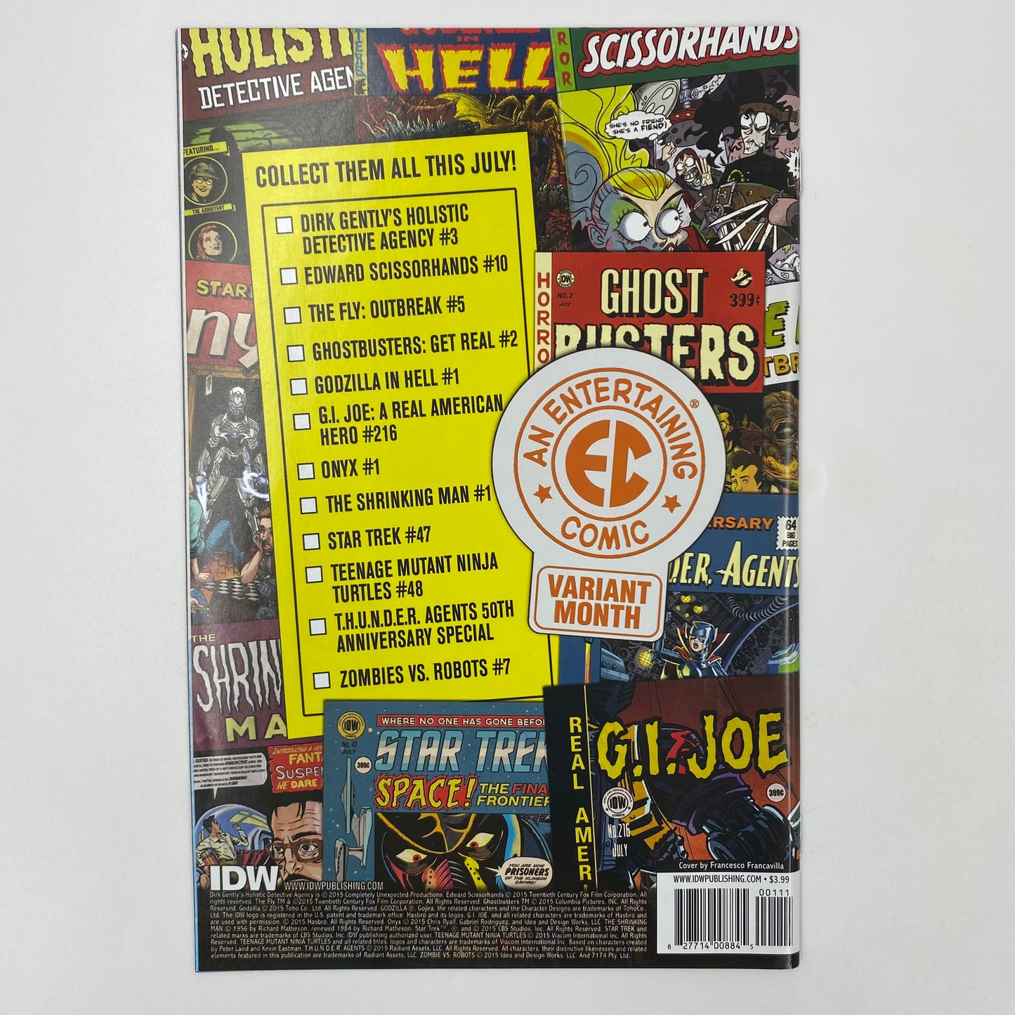 Star Trek Green Lantern The Spectrum War #1-6 (2015) DC & IDW (FN, FN, VF, FN+, FN, FN+)