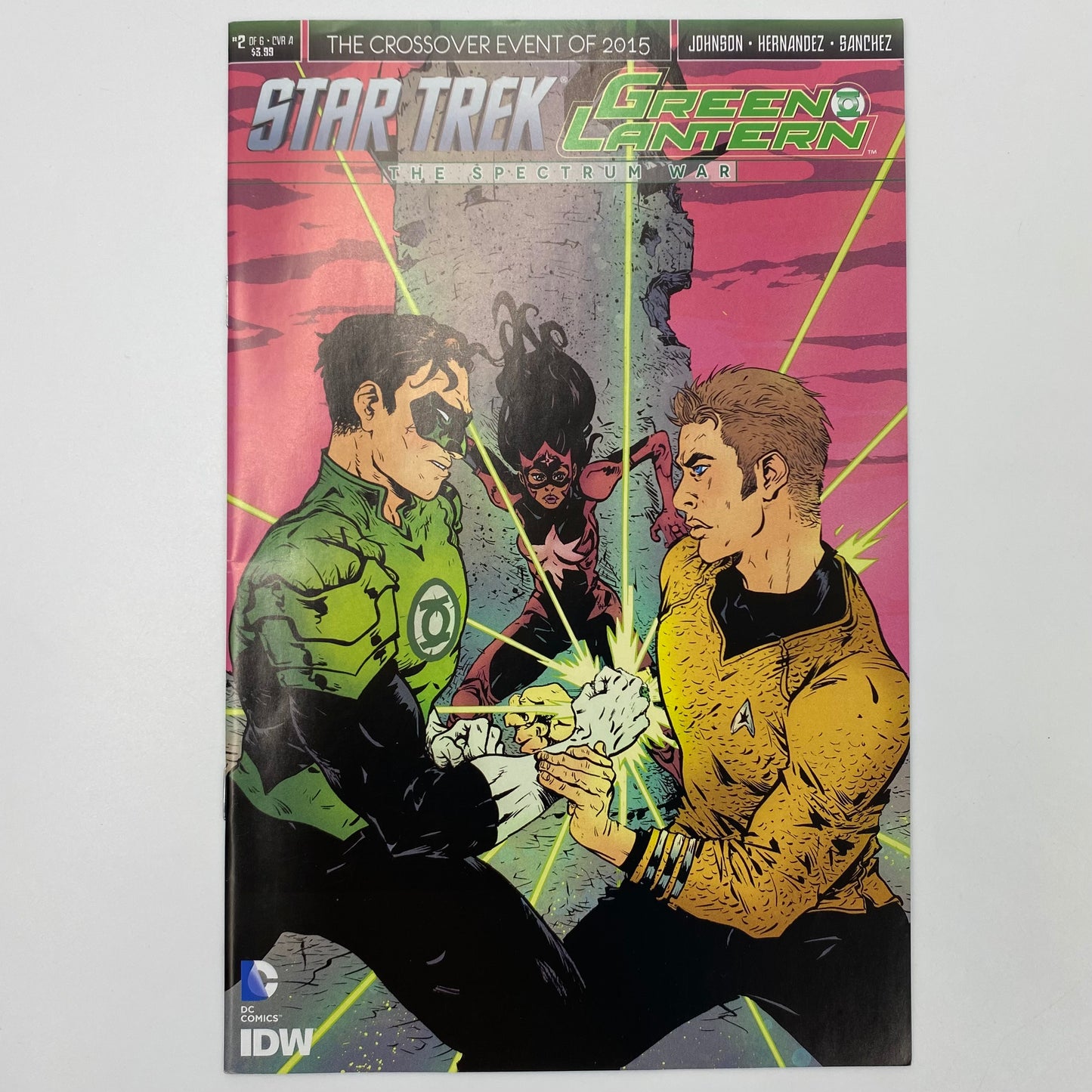 Star Trek Green Lantern The Spectrum War #1-6 (2015) DC & IDW (FN, FN, VF, FN+, FN, FN+)