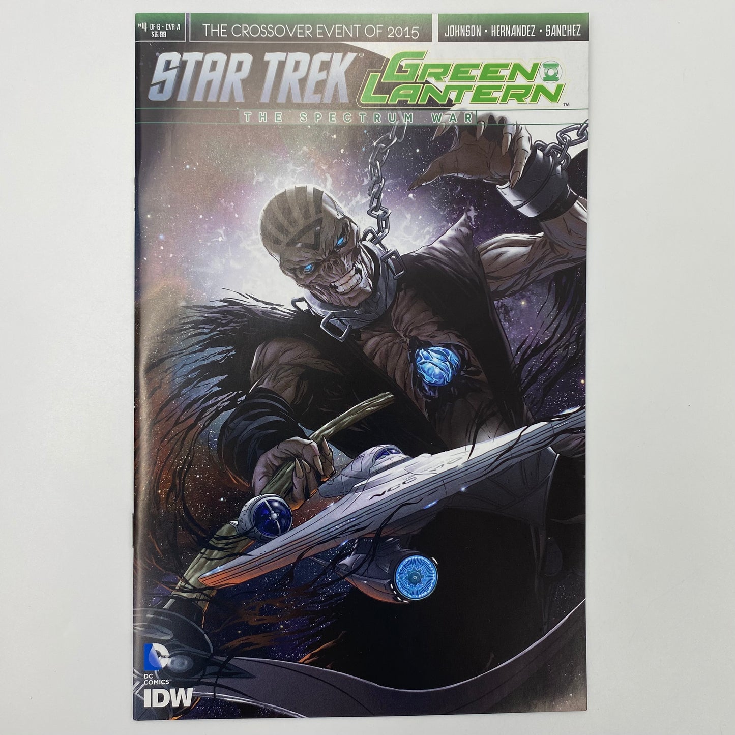 Star Trek Green Lantern The Spectrum War #1-6 (2015) DC & IDW (FN, FN, VF, FN+, FN, FN+)