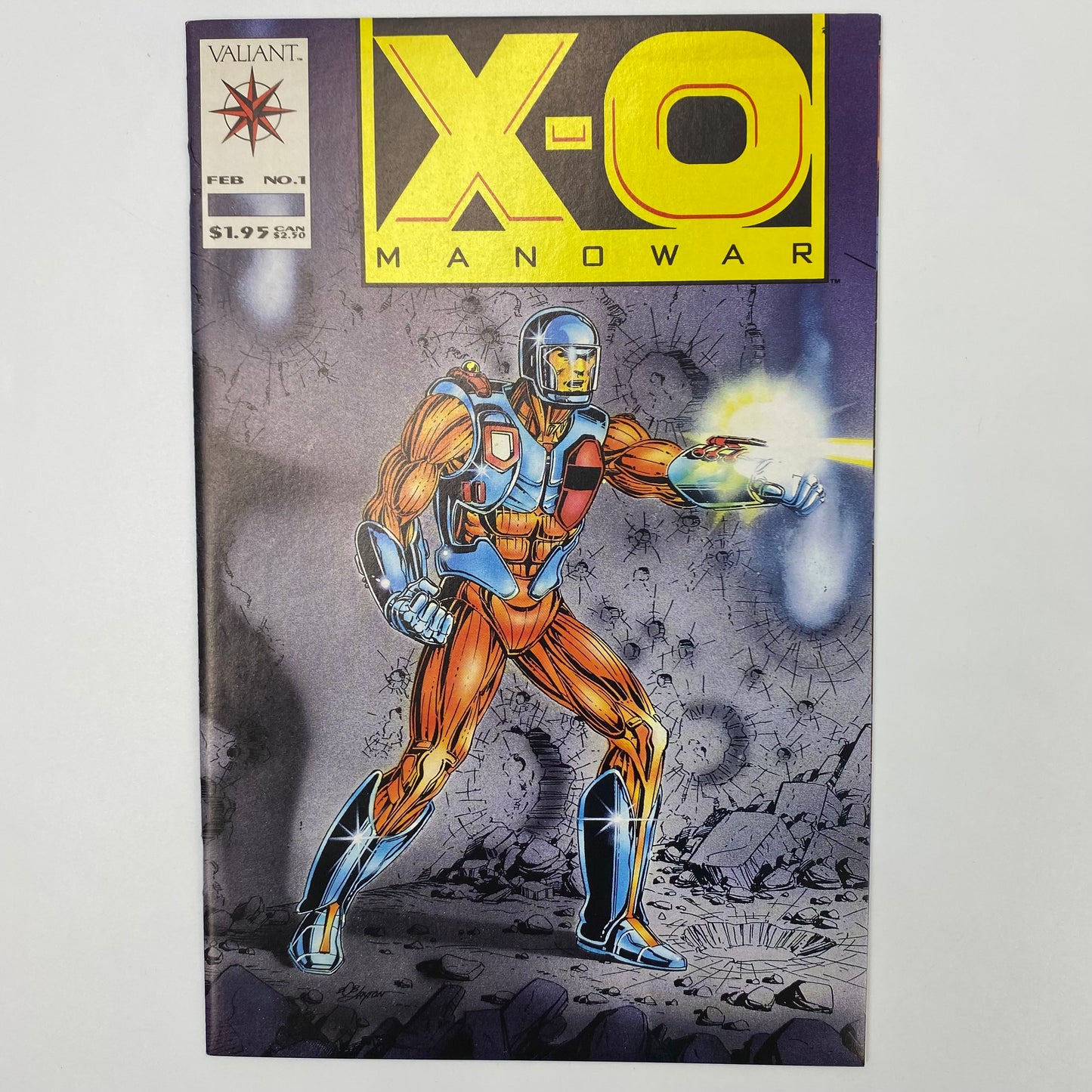 X-O Manowar #1 (1992) Valiant (VF)