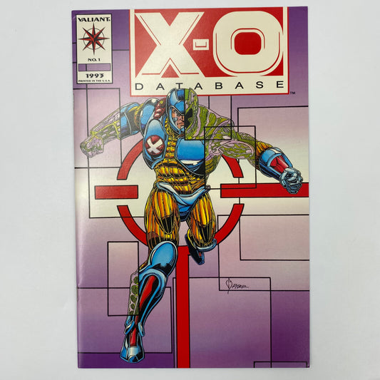 X-O Database #1 (1993) Valiant (FN+)