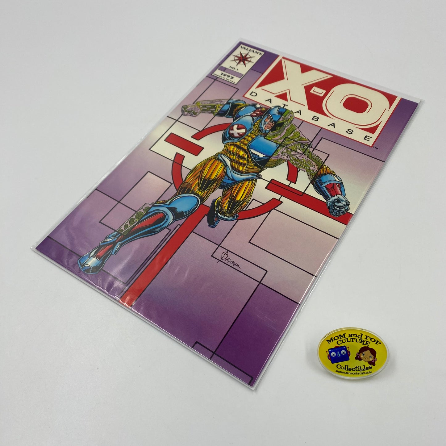 X-O Database #1 (1993) Valiant (FN+)