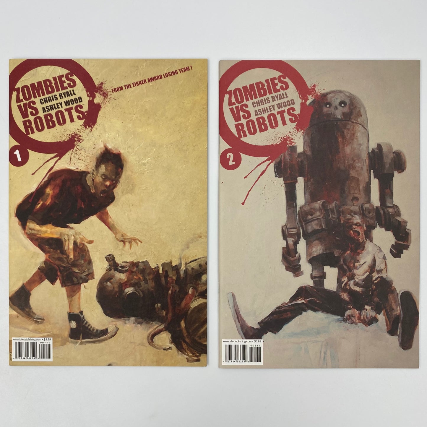 Zombies VS Robots #1-2 (2006) IDW (NM)