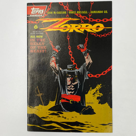 Zorro #6 (1994) Topps (FN)