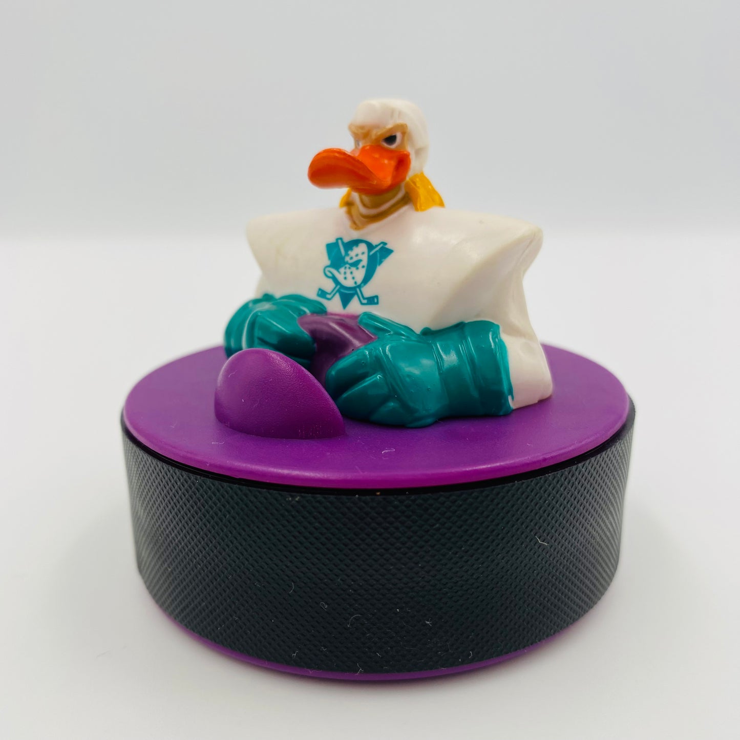 Mighty Ducks the Animated Series Nosedive McDonald's Happy Meal mobile toy puck (1997) loose