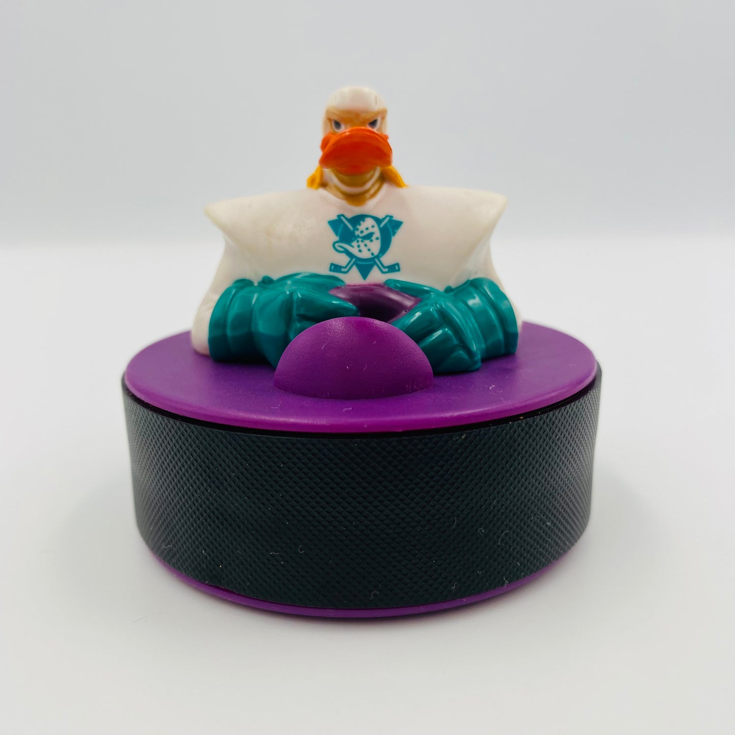 Mighty Ducks the Animated Series Nosedive McDonald's Happy Meal mobile toy puck (1997) loose