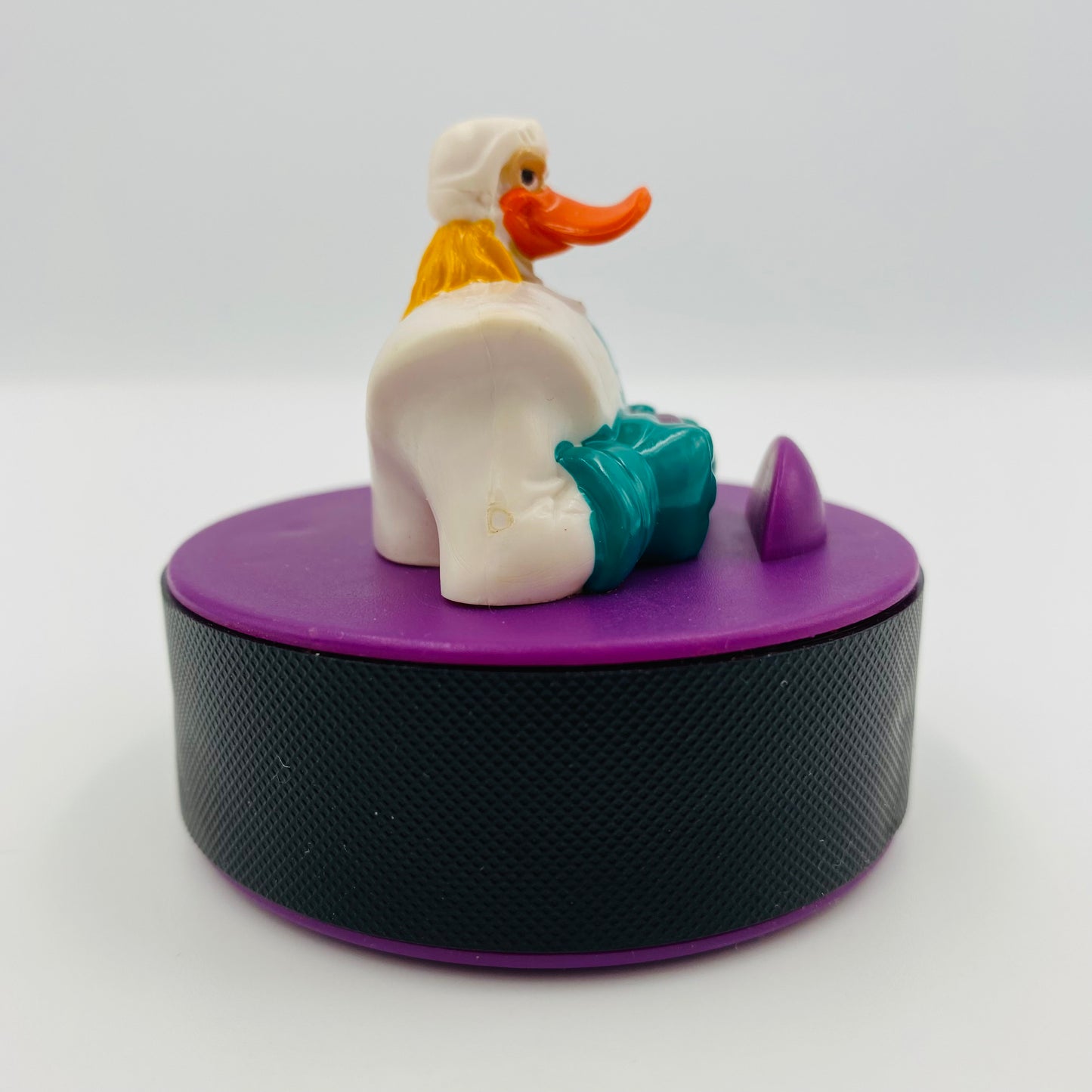 Mighty Ducks the Animated Series Nosedive McDonald's Happy Meal mobile toy puck (1997) loose