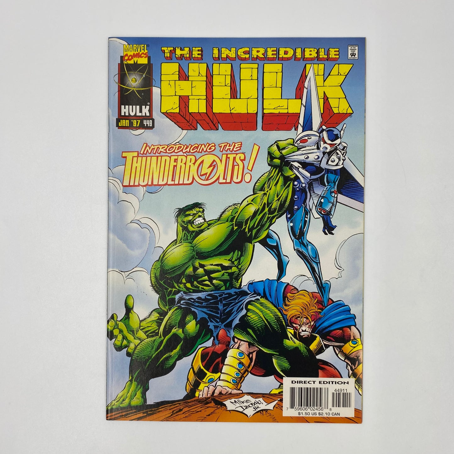 Incredible Hulk #449 1st Thunderbolts (1997) Marvel (VF-)