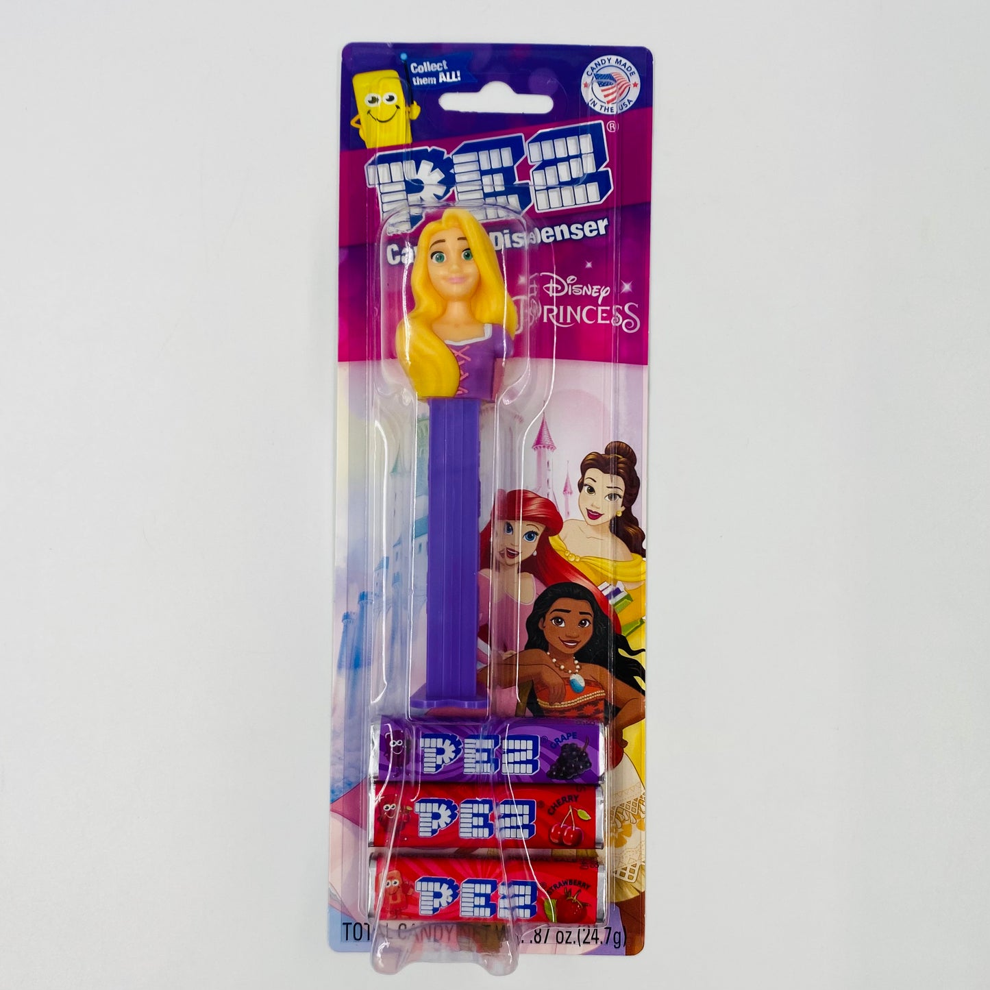 Disney Princess Tangled Rapunzel PEZ dispenser (2023) carded 7.5 China