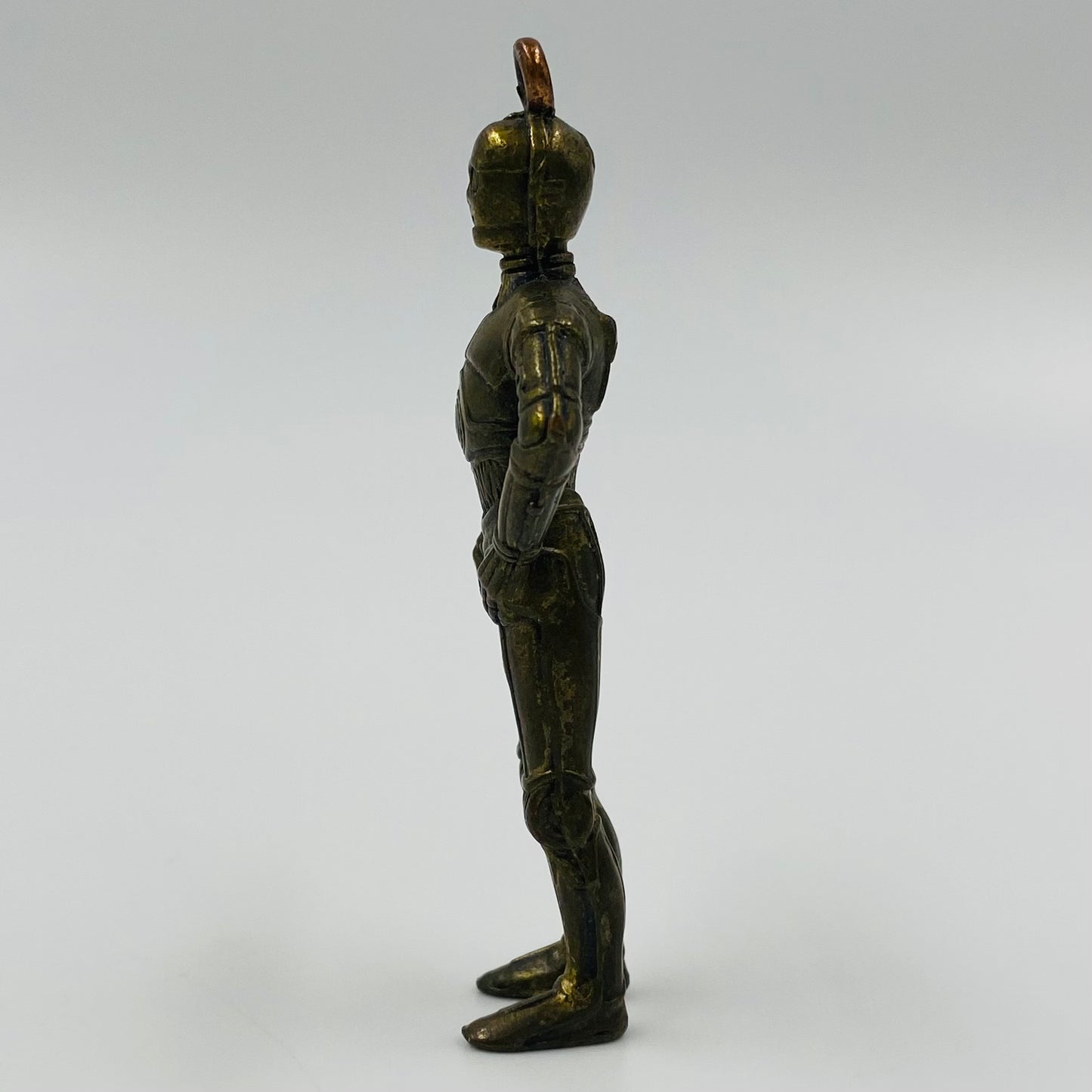 Star Wars C-3PO 2.75” brass keychain figurine (1996) Placo