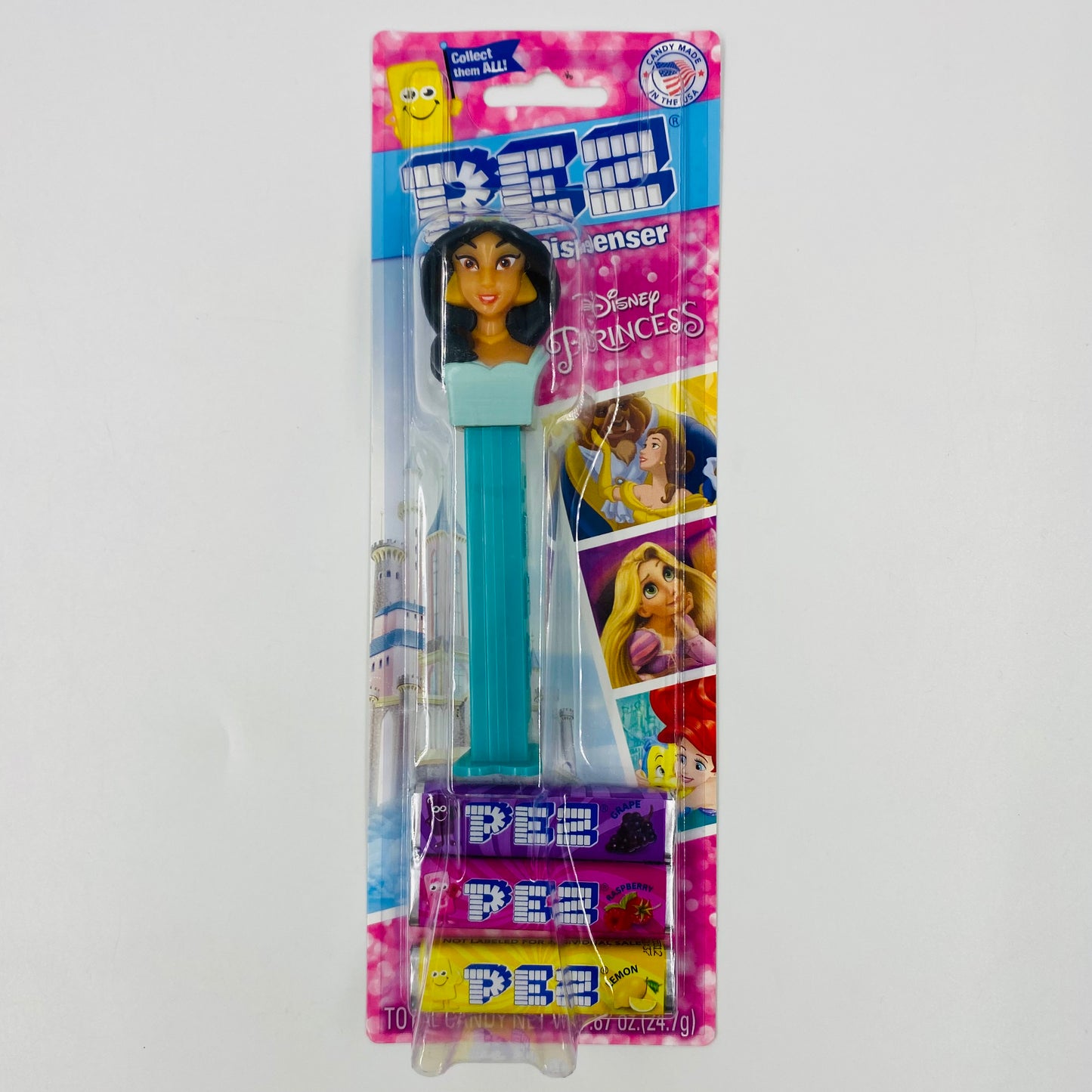 Disney Princess Aladdin Jasmine PEZ dispenser (2019) carded 5.9 China