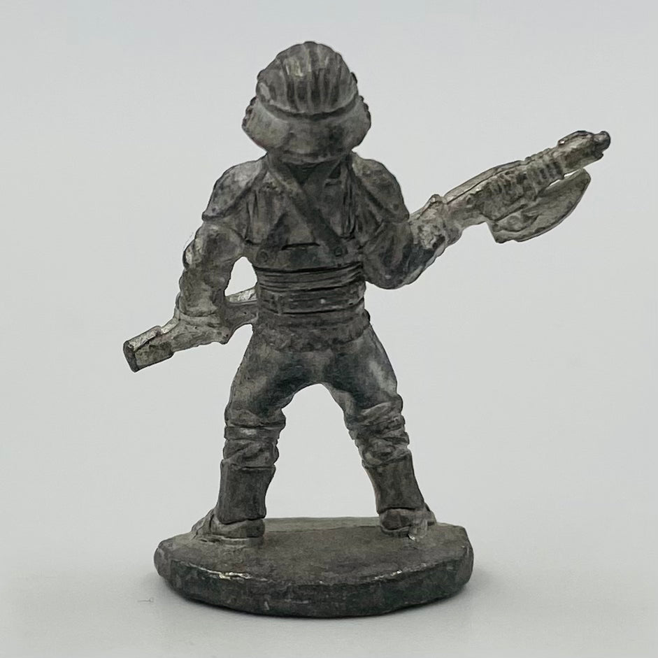Star Wars Jabba’s Palace Adventure set Lando in Armor 1.25” pewter miniature figurine (1989) West End Games