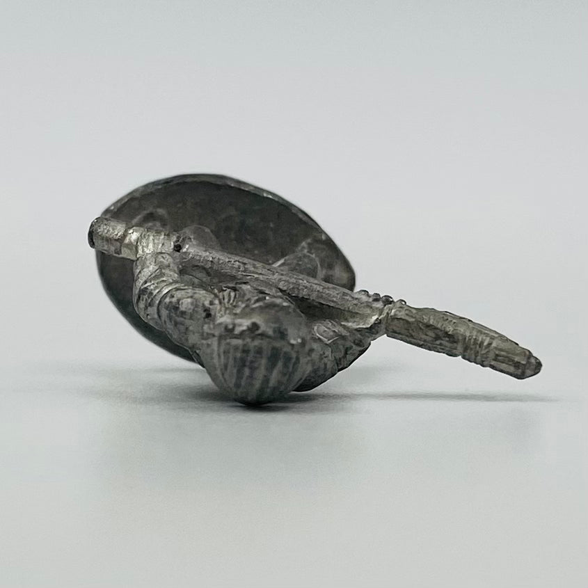 Star Wars Jabba’s Palace Adventure set Lando in Armor 1.25” pewter miniature figurine (1989) West End Games