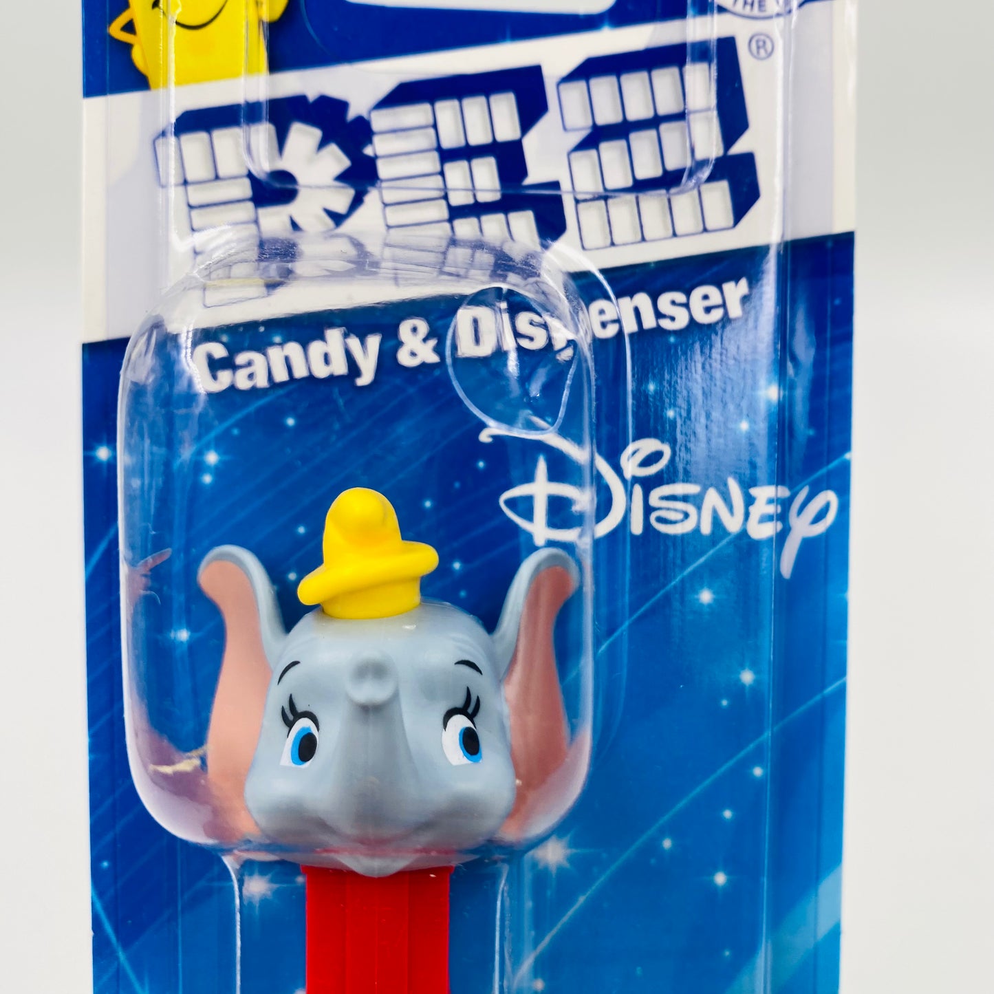 Disney Dumbo PEZ dispenser (2021) carded 7.5 Hungary