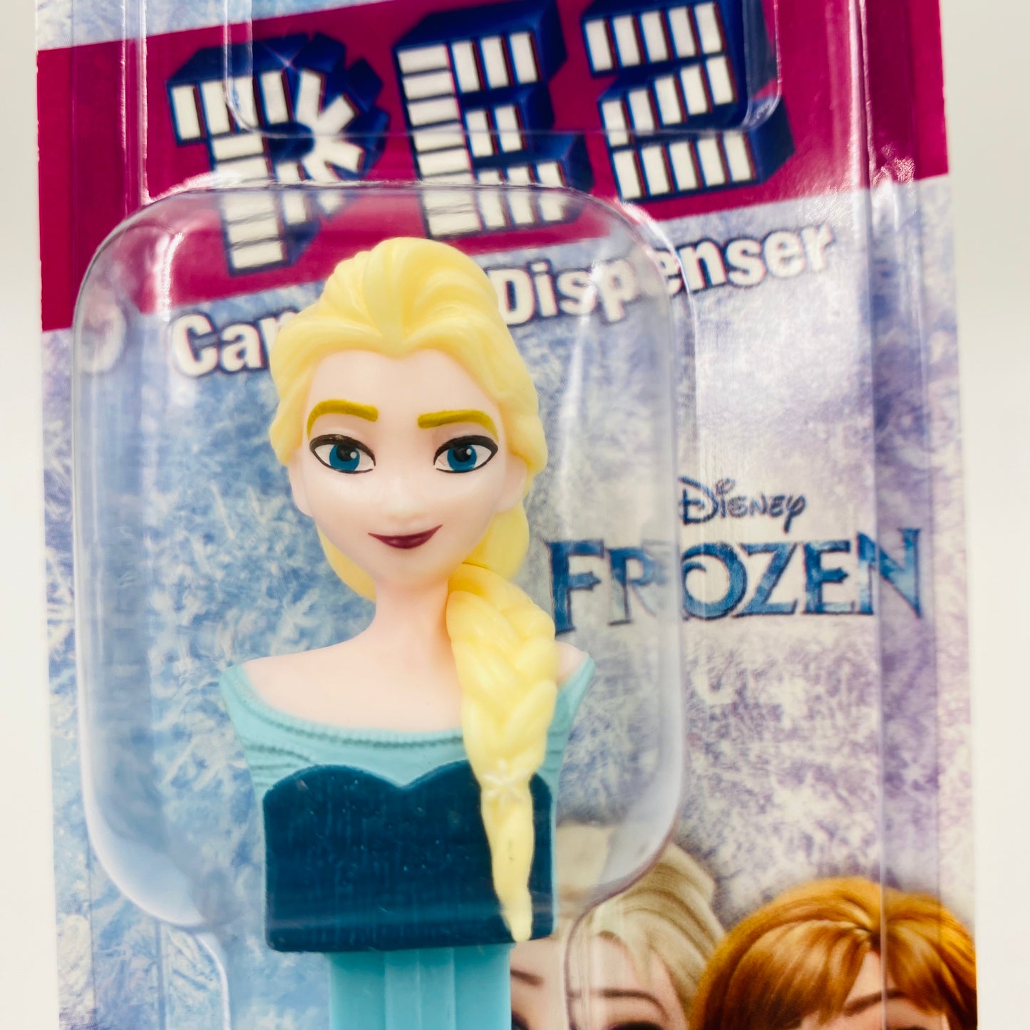 Frozen Elsa PEZ dispenser (2014) carded 7.5 China