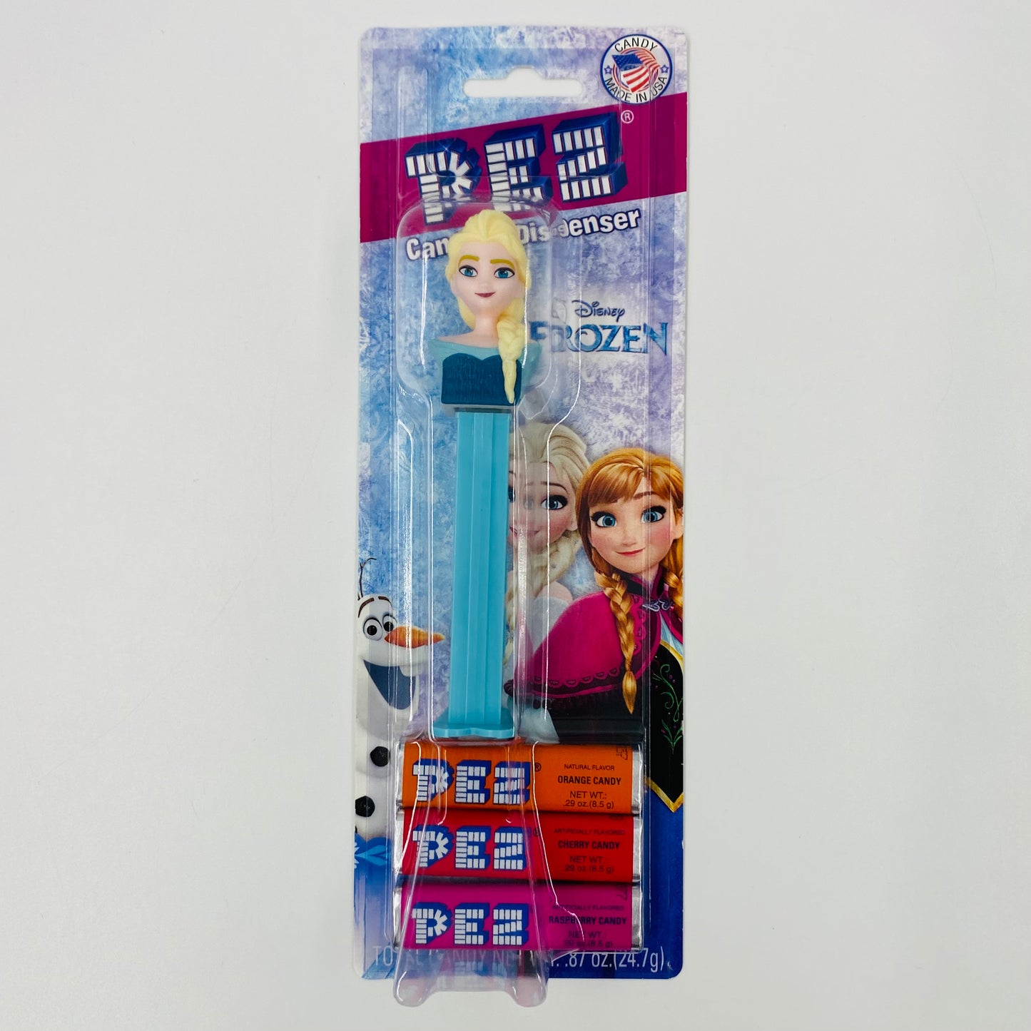 Frozen Elsa PEZ dispenser (2014) carded 7.5 China