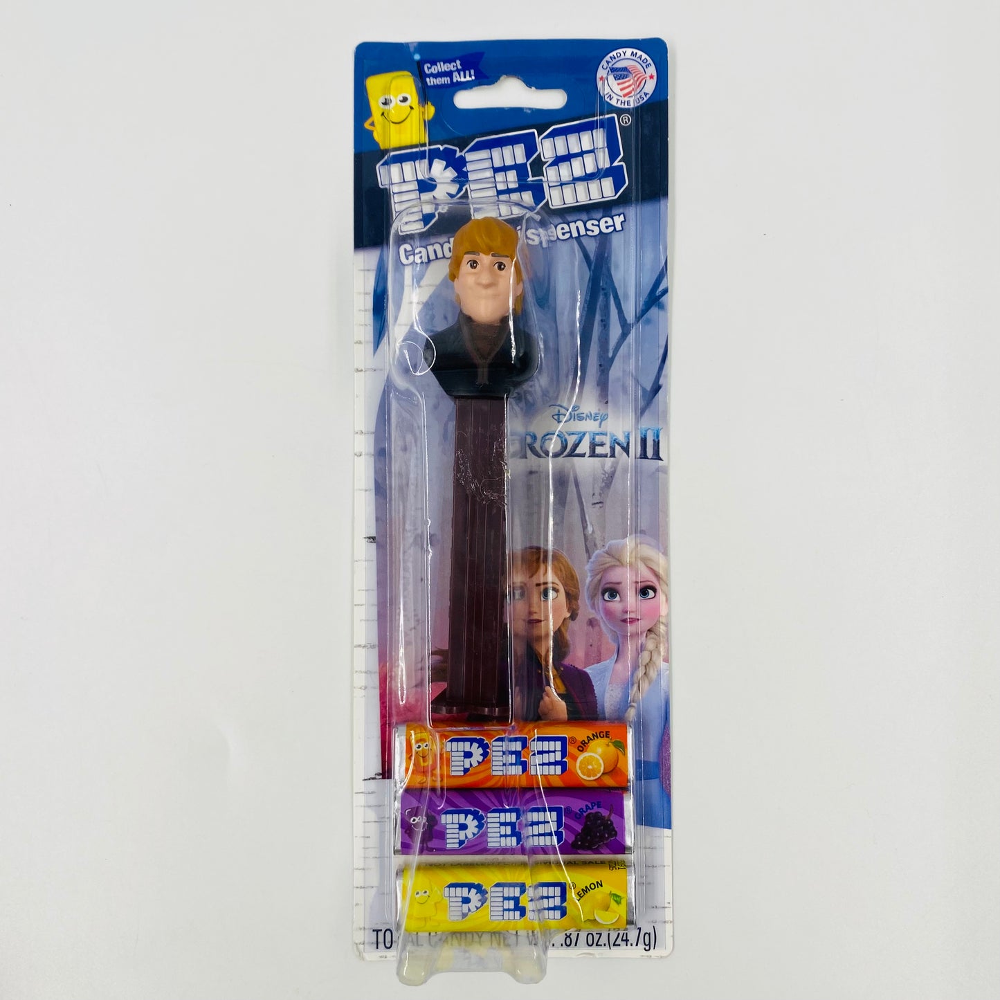 Frozen II Kristoff PEZ dispenser (2019) carded 7.5 China