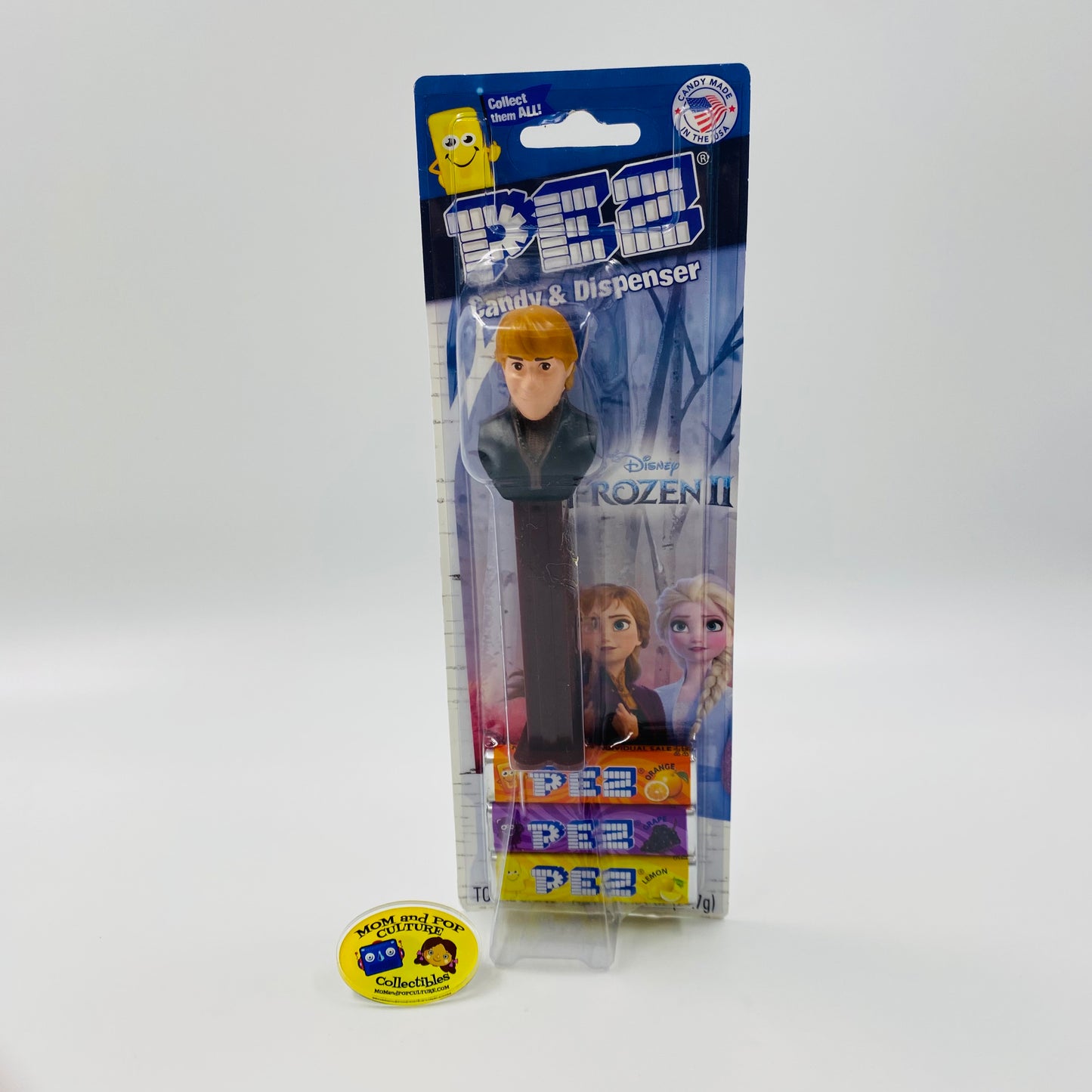 Frozen II Kristoff PEZ dispenser (2019) carded 7.5 China
