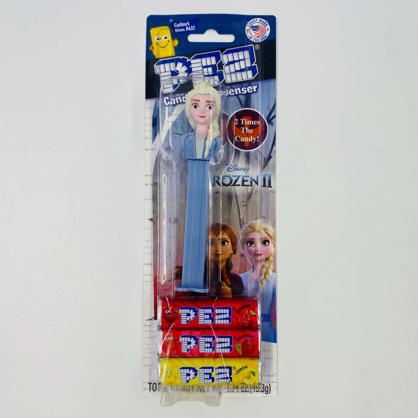 Frozen II Elsa PEZ dispenser (2019) carded 7.5 China