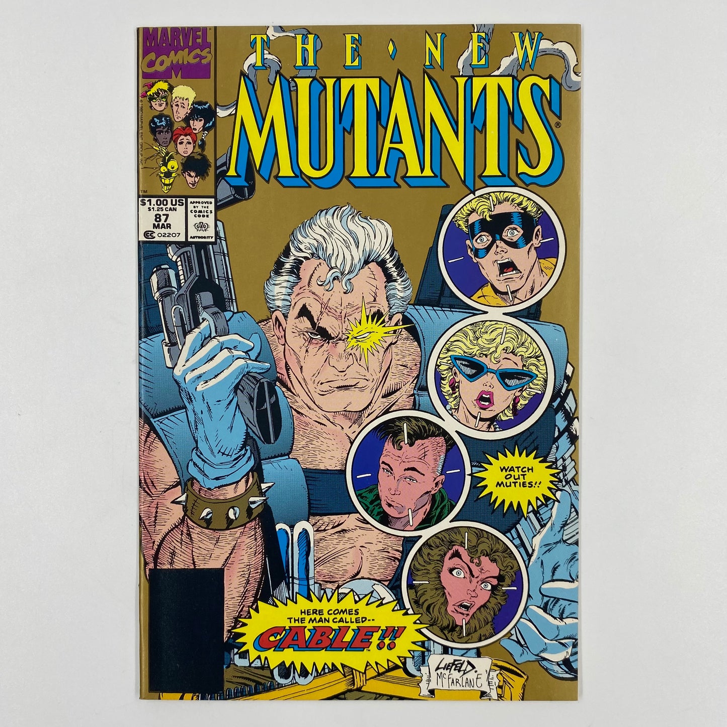 New Mutants #87 2nd printing (1991) Marvel