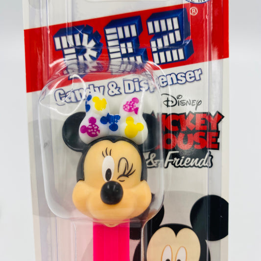 Disney Mickey Mouse & Friends Minnie Mouse (stylish) PEZ dispenser (2016) carded 5.9 China