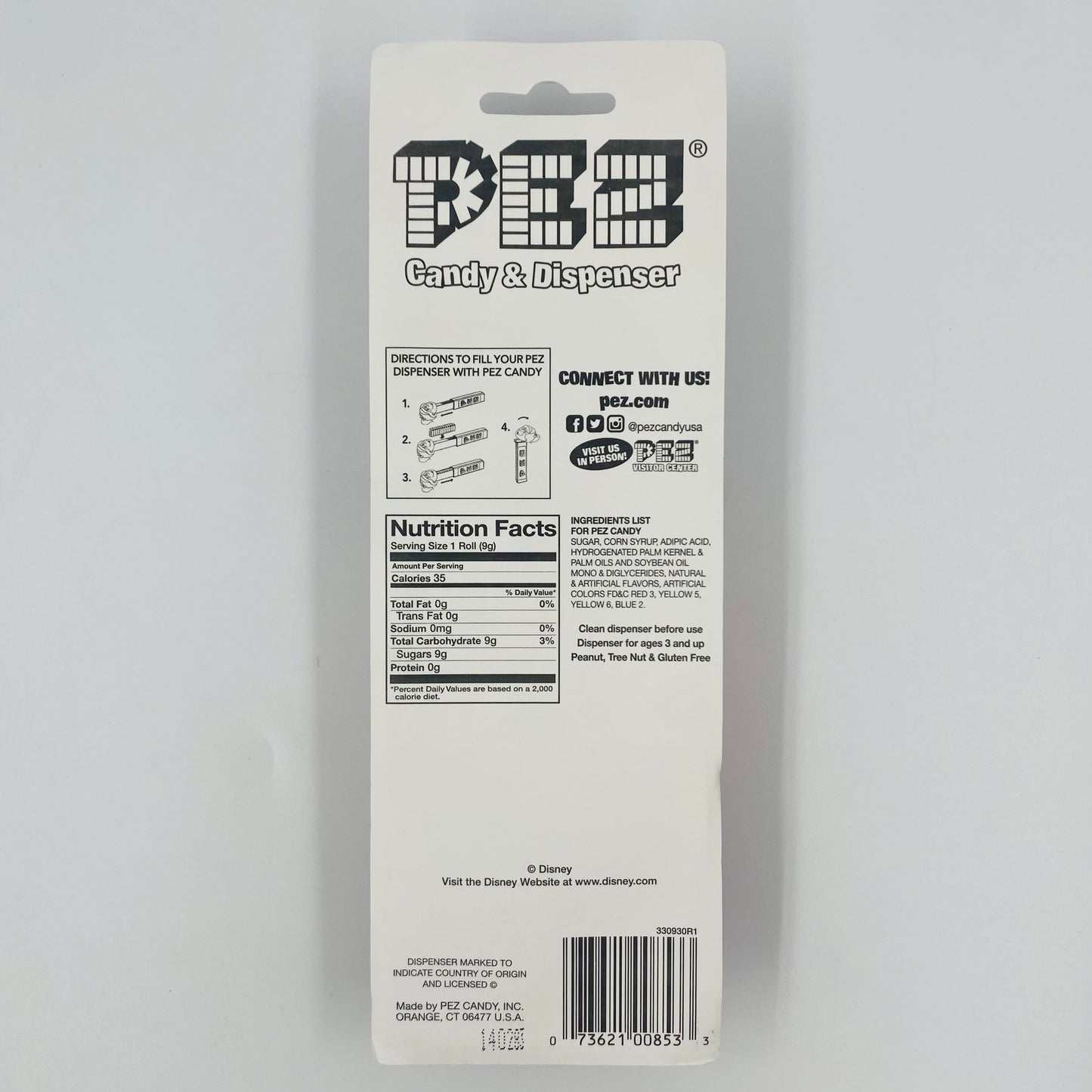 Disney Mickey Mouse & Friends Minnie Mouse (stylish) PEZ dispenser (2016) carded 5.9 China