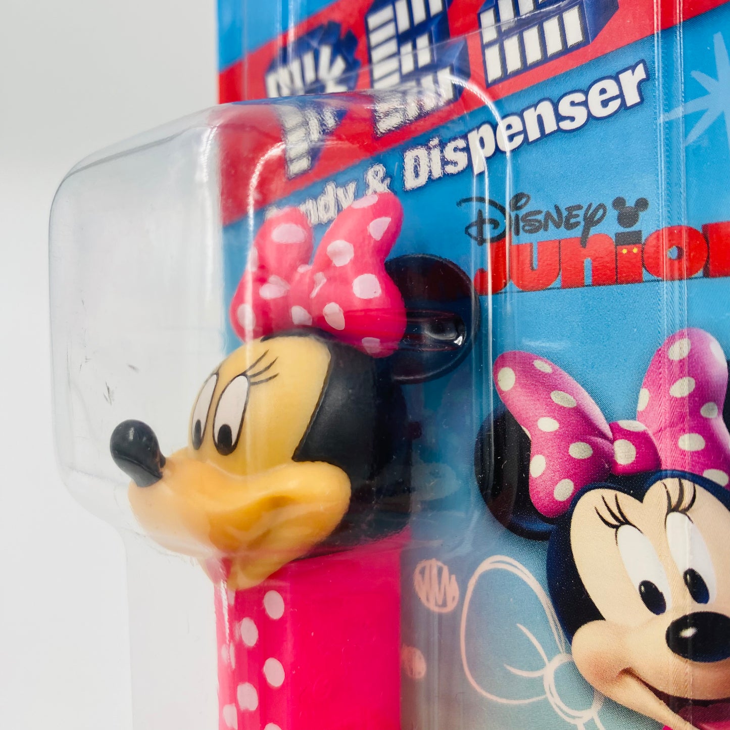 Disney Junior Minnie's Bow-Toons Minnie Mouse (Bow-tique) PEZ dispenser (2014) carded 7.5 China