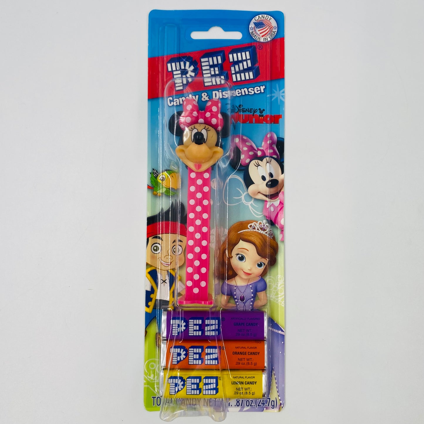 Disney Junior Minnie's Bow-Toons Minnie Mouse (Bow-tique) PEZ dispenser (2014) carded 7.5 China
