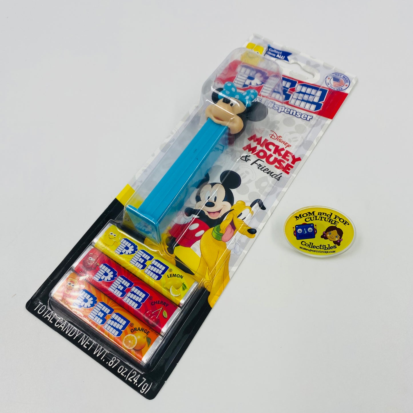 Disney Mickey Mouse & Friends Minnie Mouse PEZ dispenser (2021) carded 7.5 China