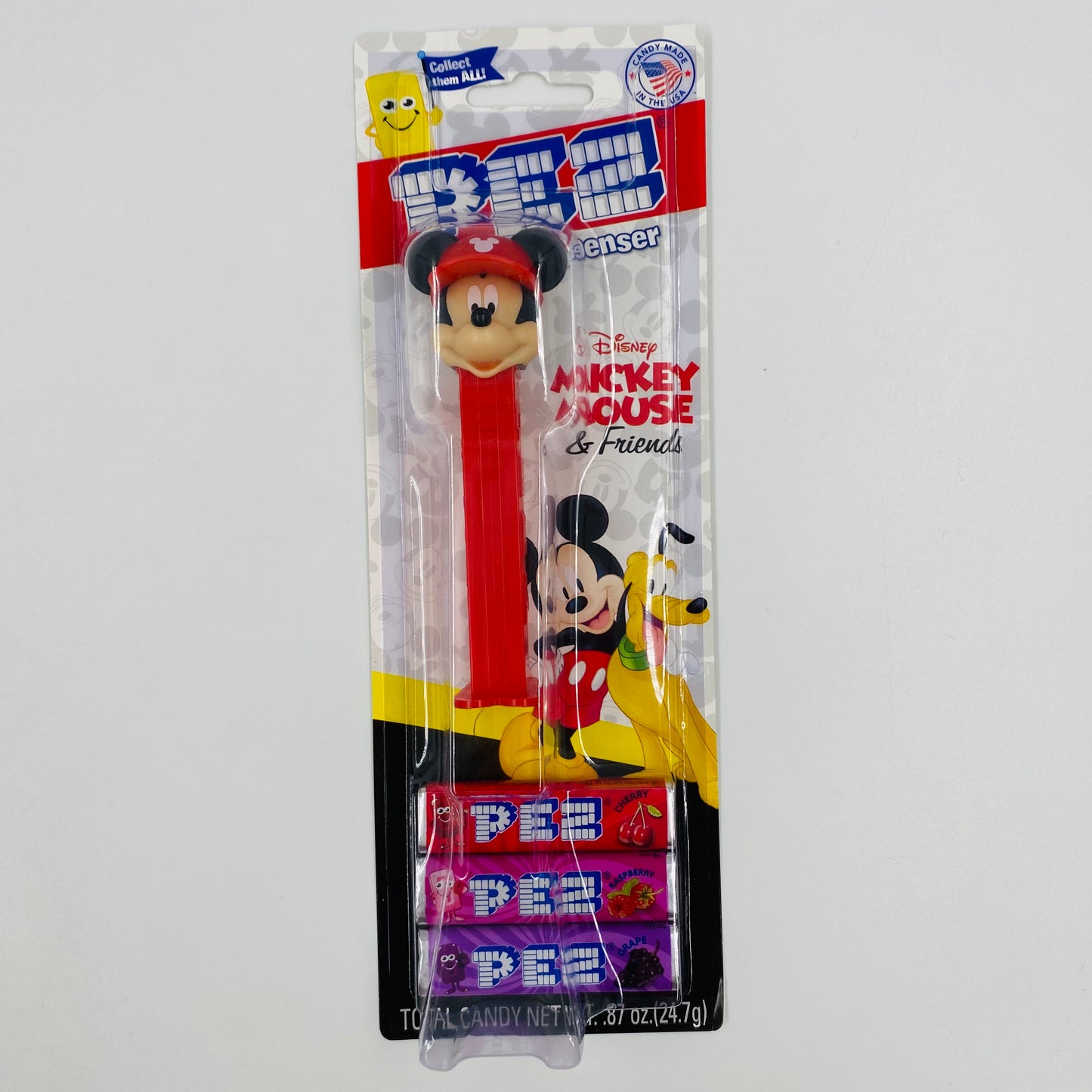 Disney Mickey Mouse & Friends Mickey Mouse PEZ dispenser (2022) carded 7.5 China