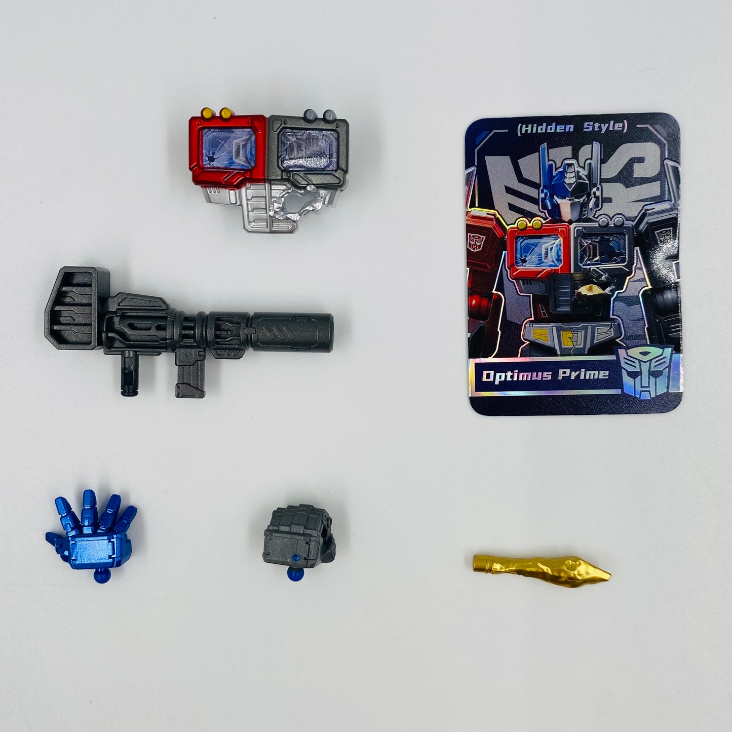 Transformers Galaxy Version 08 ULTRA RARE Optimus Prime (Hidden Style) loose 4” action figure (2025) Blokees