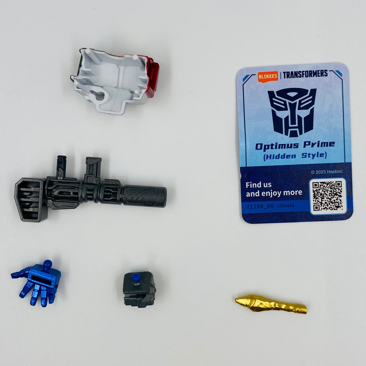 Transformers Galaxy Version 08 ULTRA RARE Optimus Prime (Hidden Style) loose 4” action figure (2025) Blokees