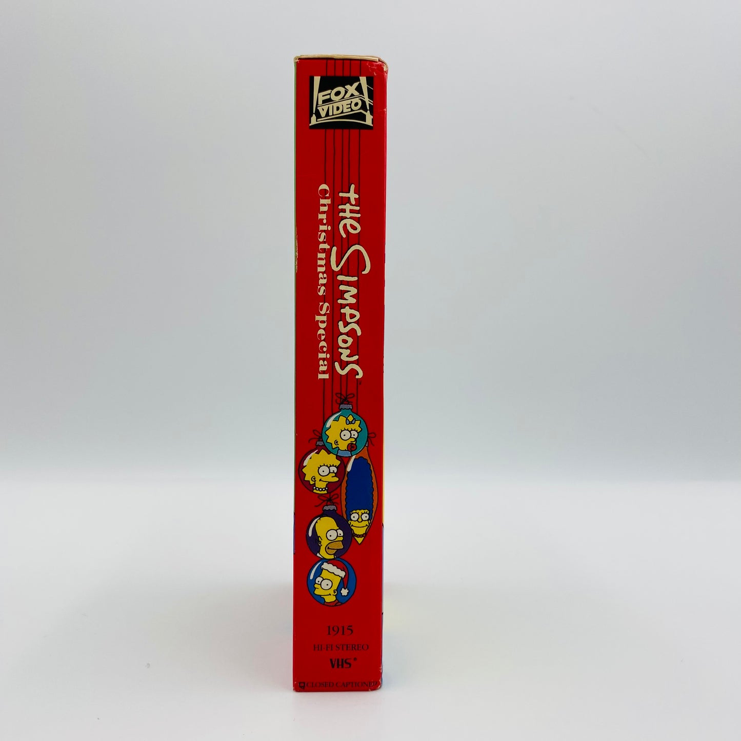 The Simpsons Christmas Special VHS tape (1991) Fox Video