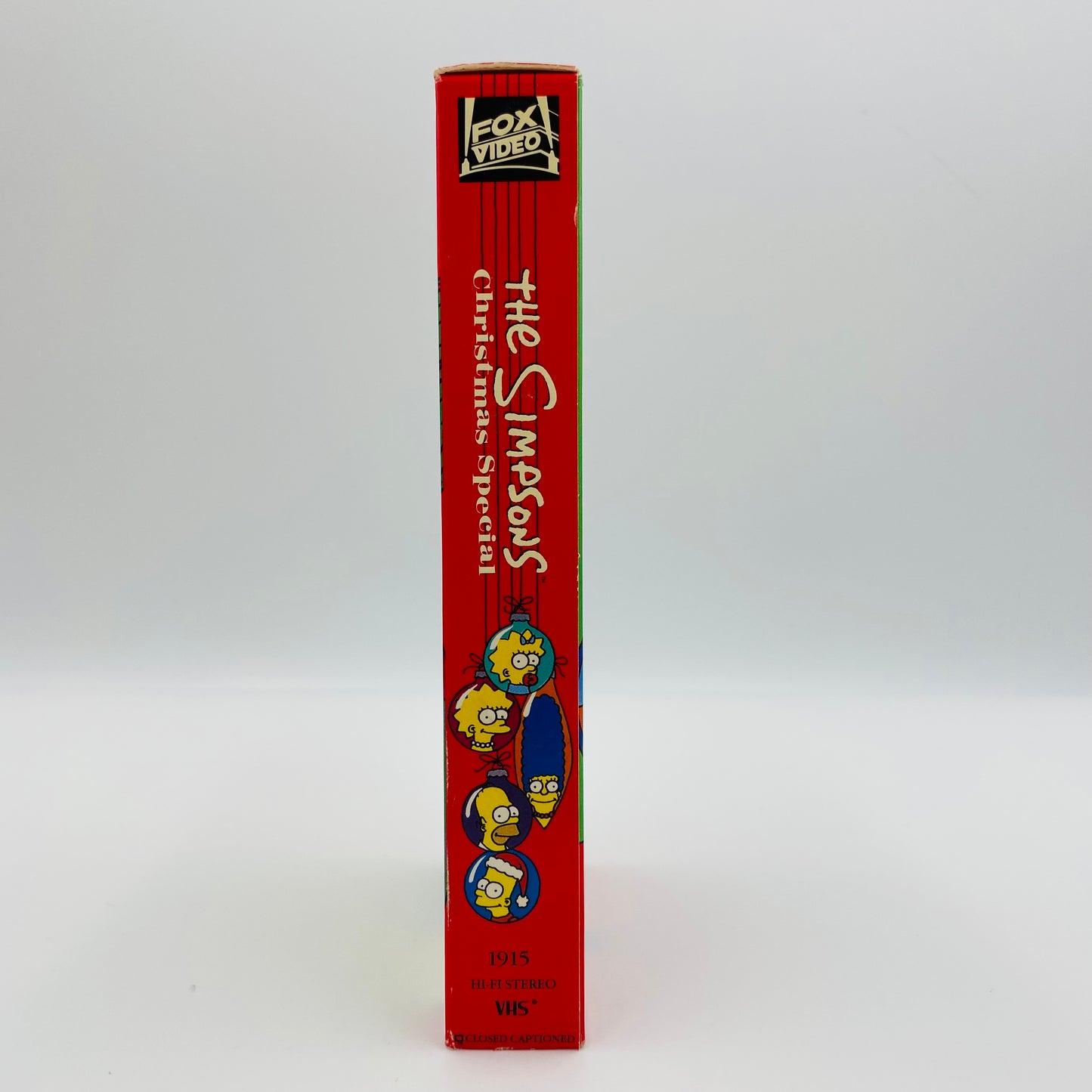 The Simpsons Christmas Special VHS tape (1991) Fox Video