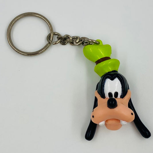 Disney Goofy's head 2” keychain (1990's) Applause