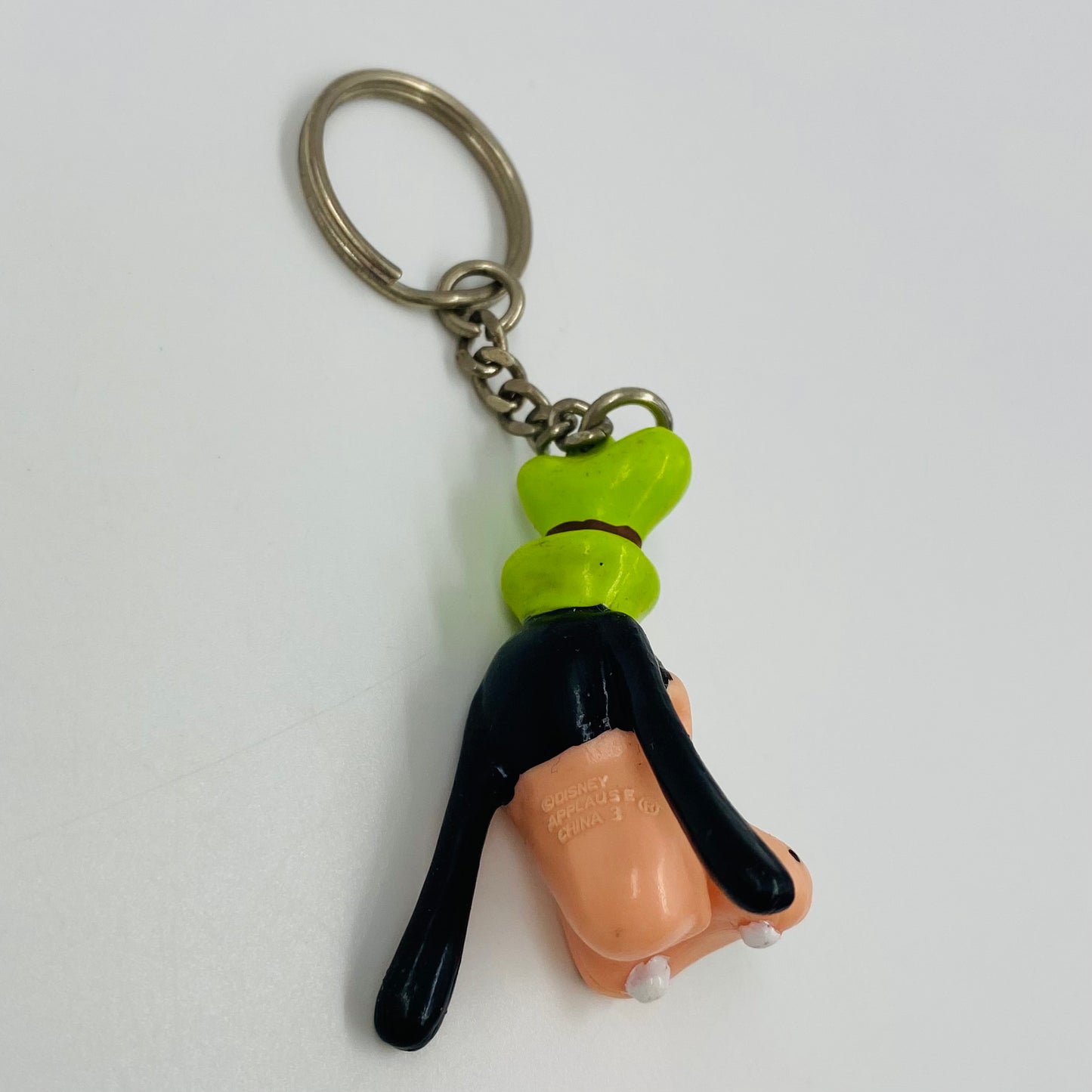 Disney Goofy's head 2” keychain (1990's) Applause