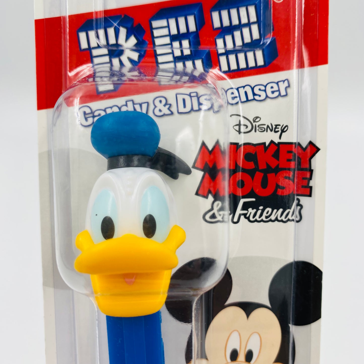 Disney Mickey Mouse & Friends Donald Duck PEZ dispenser (2009) carded 5.9 China