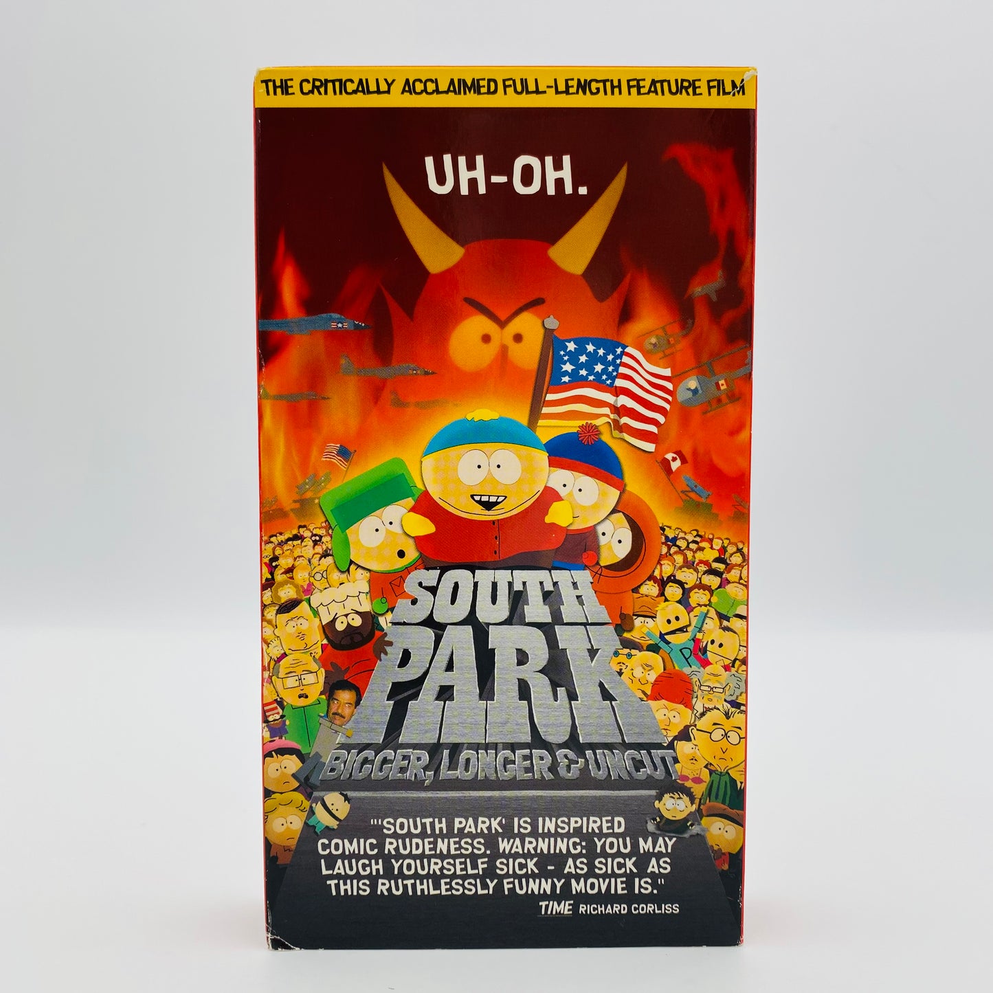 South Park Bigger, Longer & Uncut VHS tape (1999) Paramount