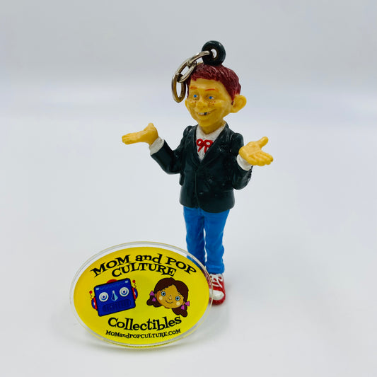 MAD Magazine Alfred E. Neuman 2.75” keychain figurine (1999) MAD