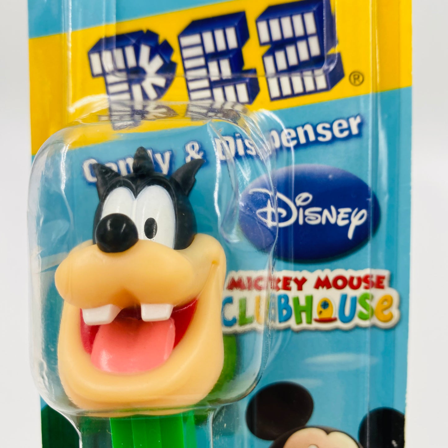 Disney Mickey Mouse Clubhouse Pete PEZ dispenser (2009) carded 5.9 China