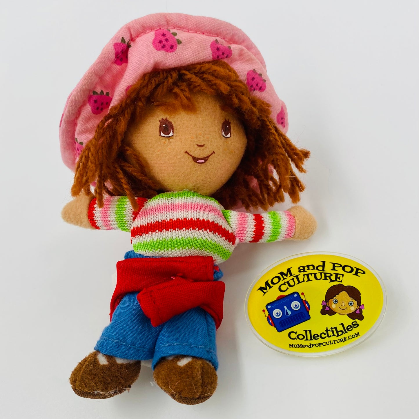 Strawberry Shortcake 4.5” clip-on keychain (2005) Bandai