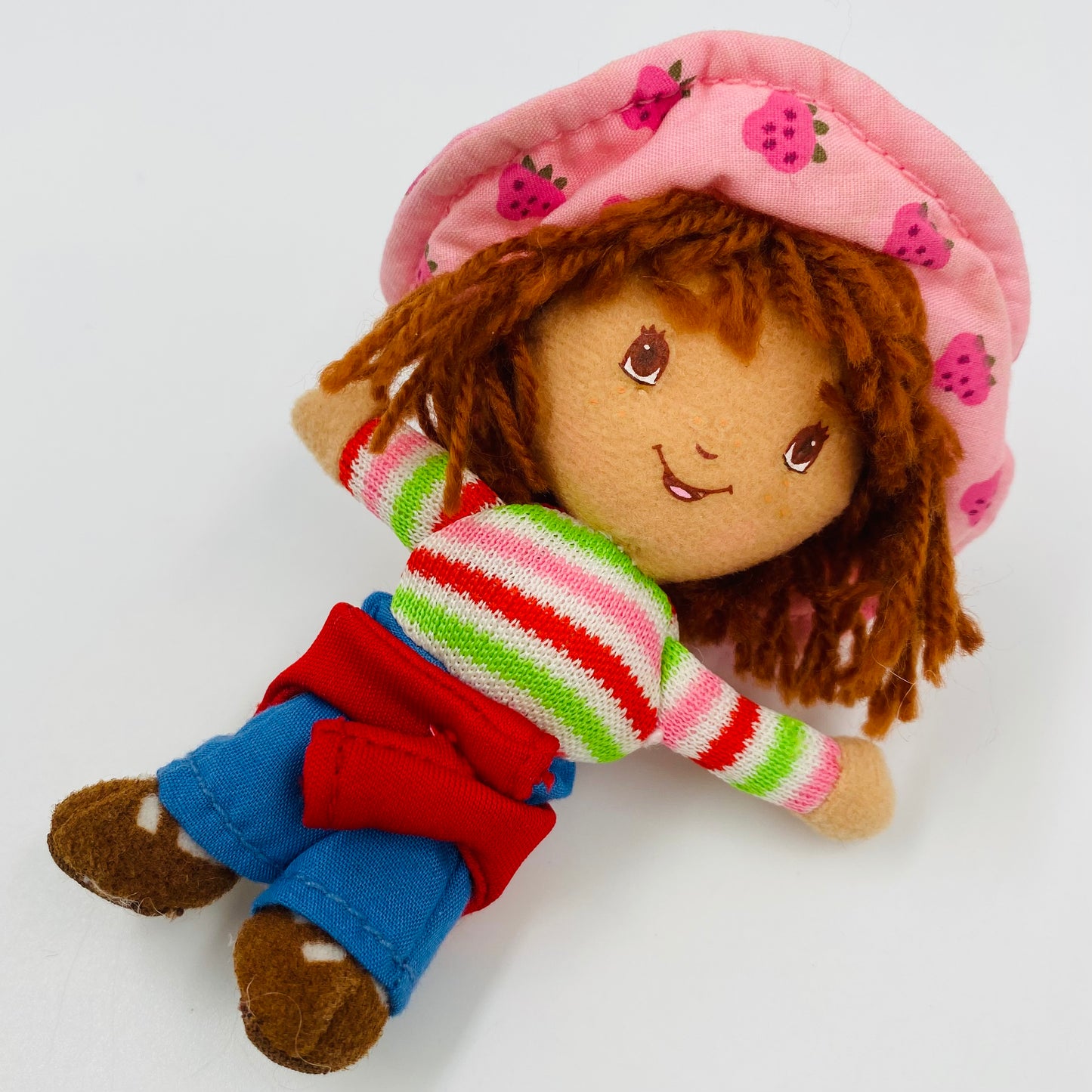 Strawberry Shortcake 4.5” clip-on keychain (2005) Bandai