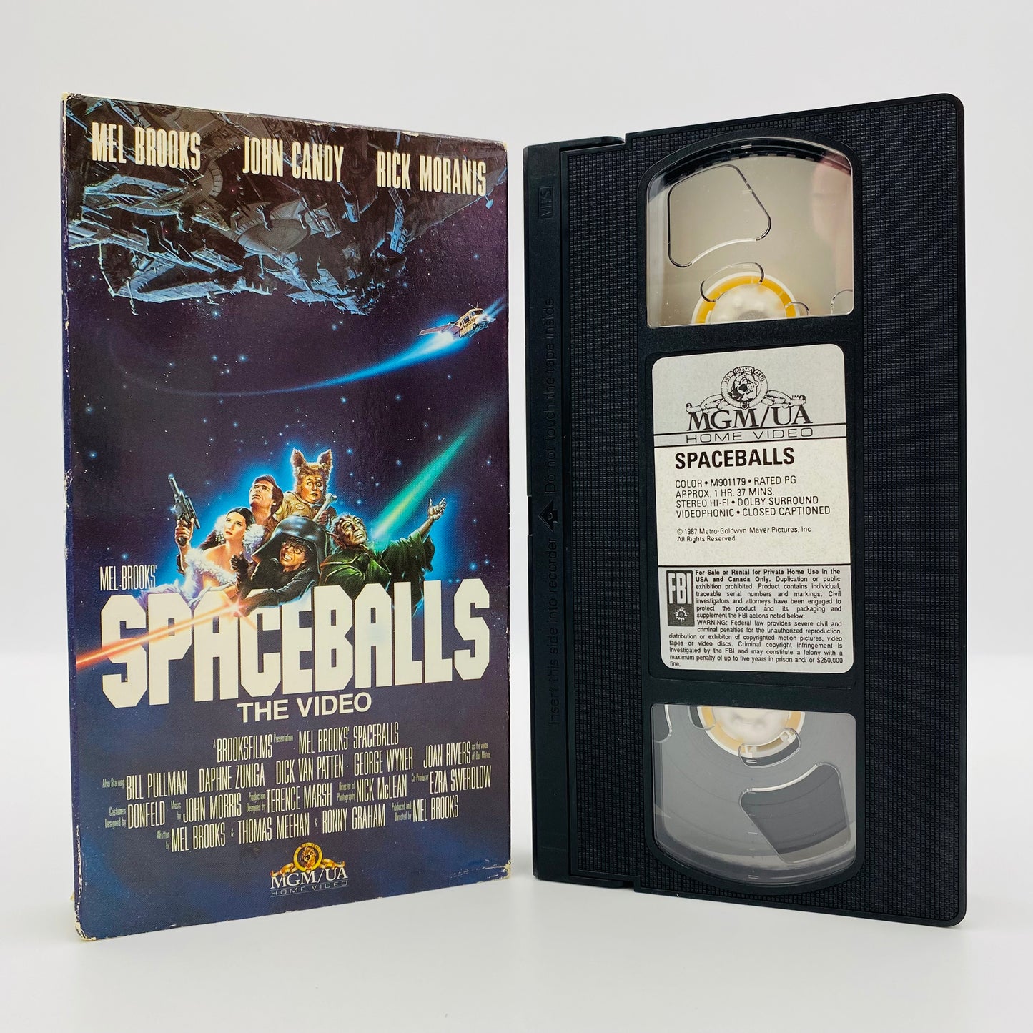 Spaceballs The Video VHS tape (1988) MGM/UA Home Video