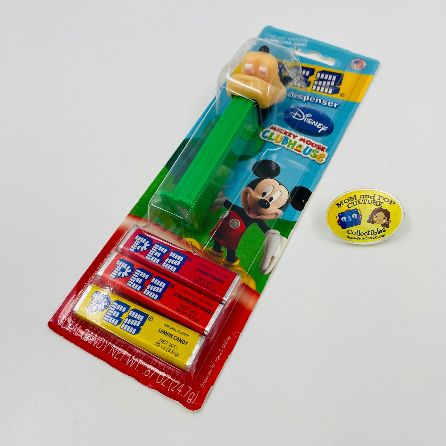 Disney Mickey Mouse Clubhouse Pete PEZ dispenser (2009) carded 5.9 China