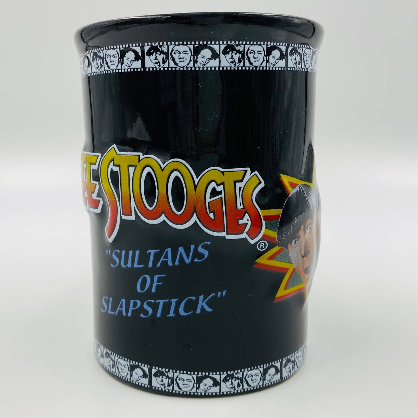 The Three Stooges "Sultans of Slapstick" 14oz mug